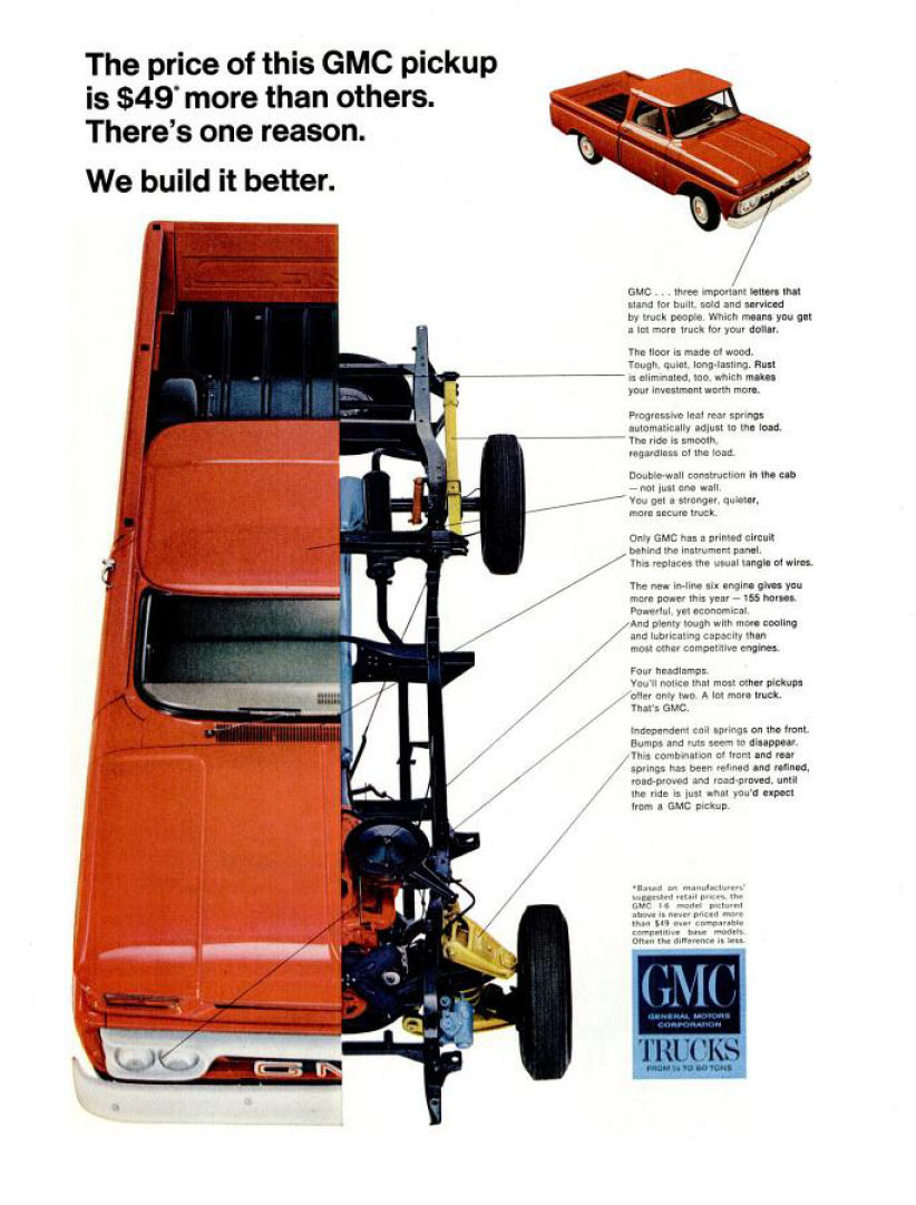 1966 General Motors Auto Advertising